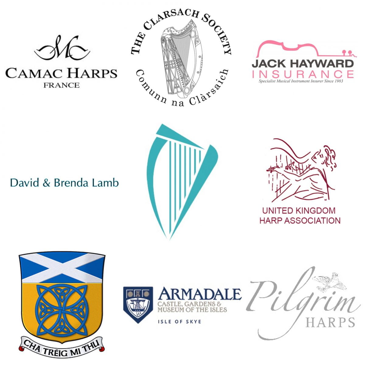 Sponsor logos grid